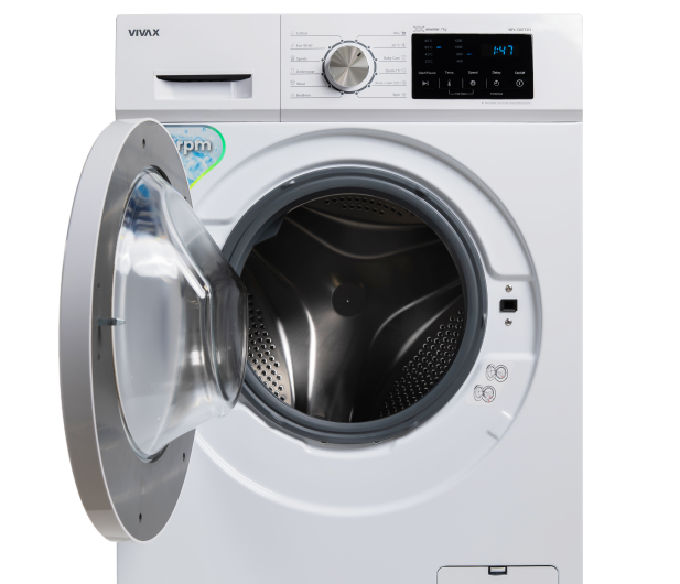 Parlka VIVAX WFL-120712CI Slim 7kg 1200obr Quick 15' Funkcje pary  - 1547004 - zdjęcie 2